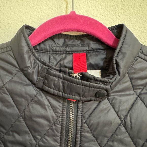 Hunter Black Quilted Women's Jacket Sz 6 - Picture 4 of 10